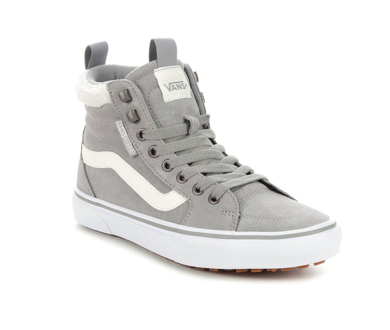 vans fleece high tops