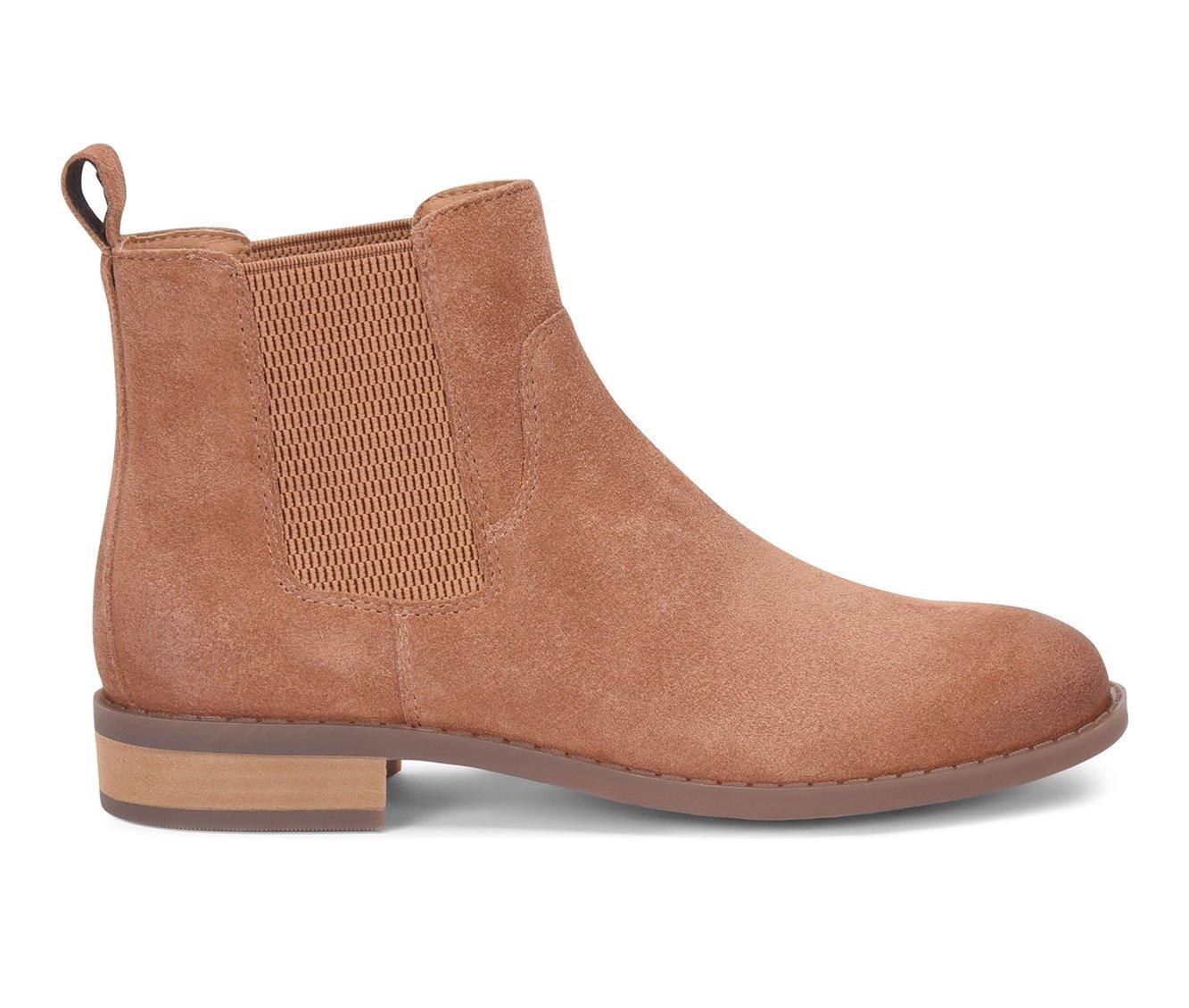 flat suede boots ankle