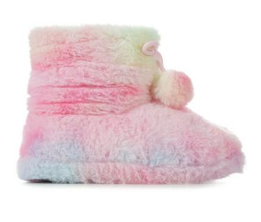 Capelli New York Little Kid & Big Kid Boot With Pom Slippers