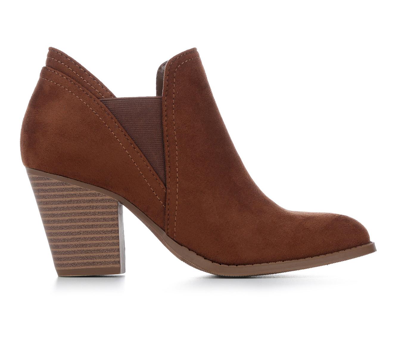 Heel booties on sale best sale