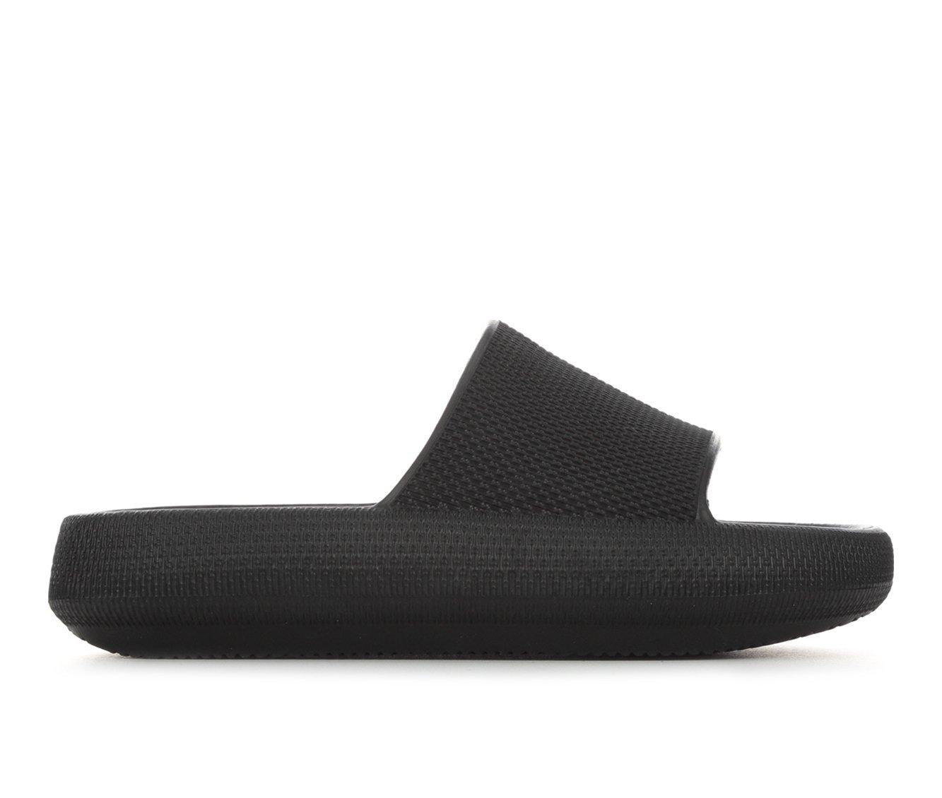 Pillow Slides - Women's: Black