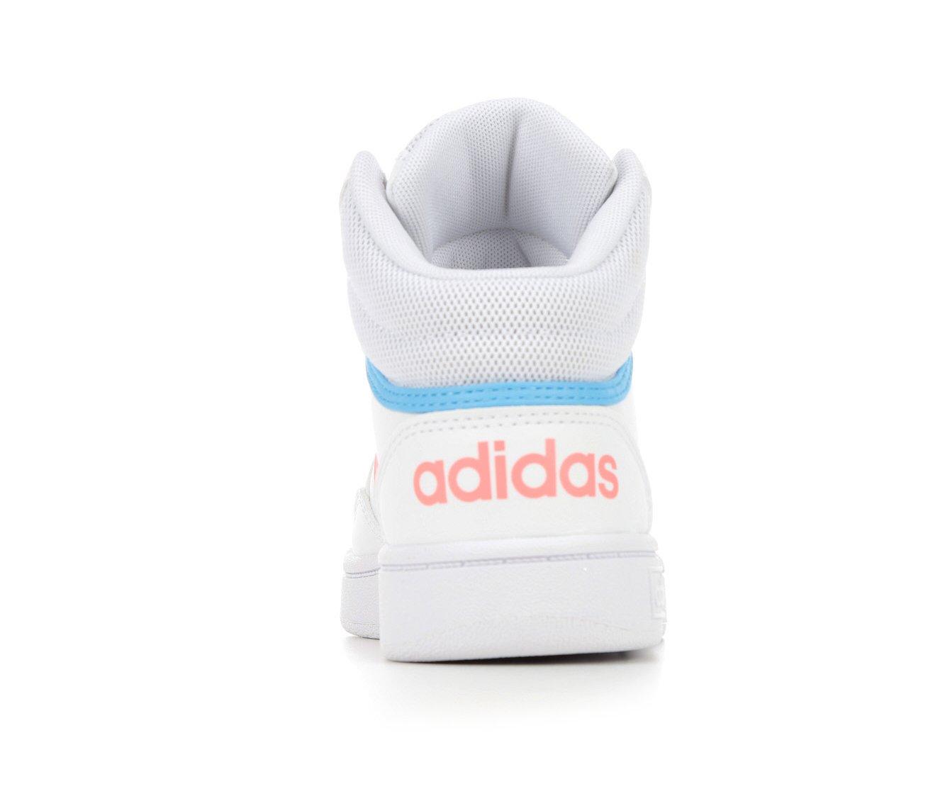 Sammenlignelig kindben sekvens Girls' Adidas Little Kid & Big Kid Hoops Mid 3.0 Sneakers