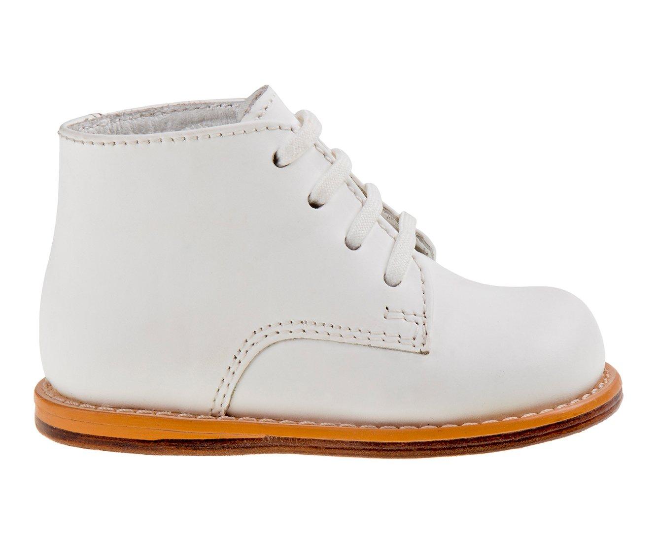 White hard bottom discount shoes for babies