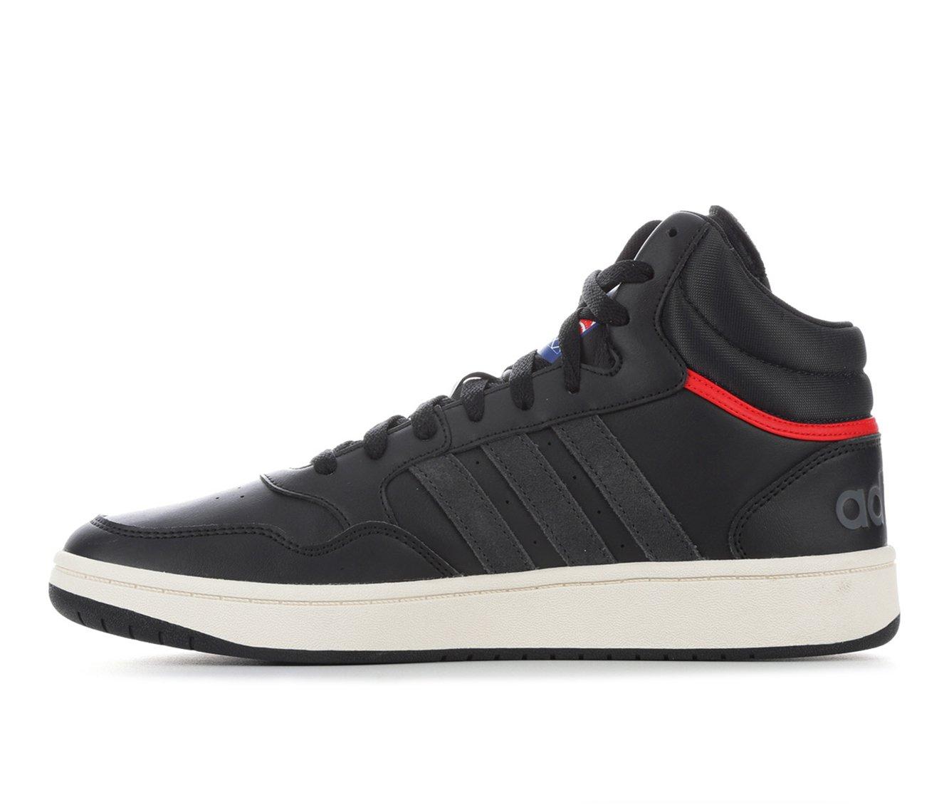 repollo Melancólico Orbita Men's Adidas Hoops 3.0 Mid Sneakers | Shoe Carnival