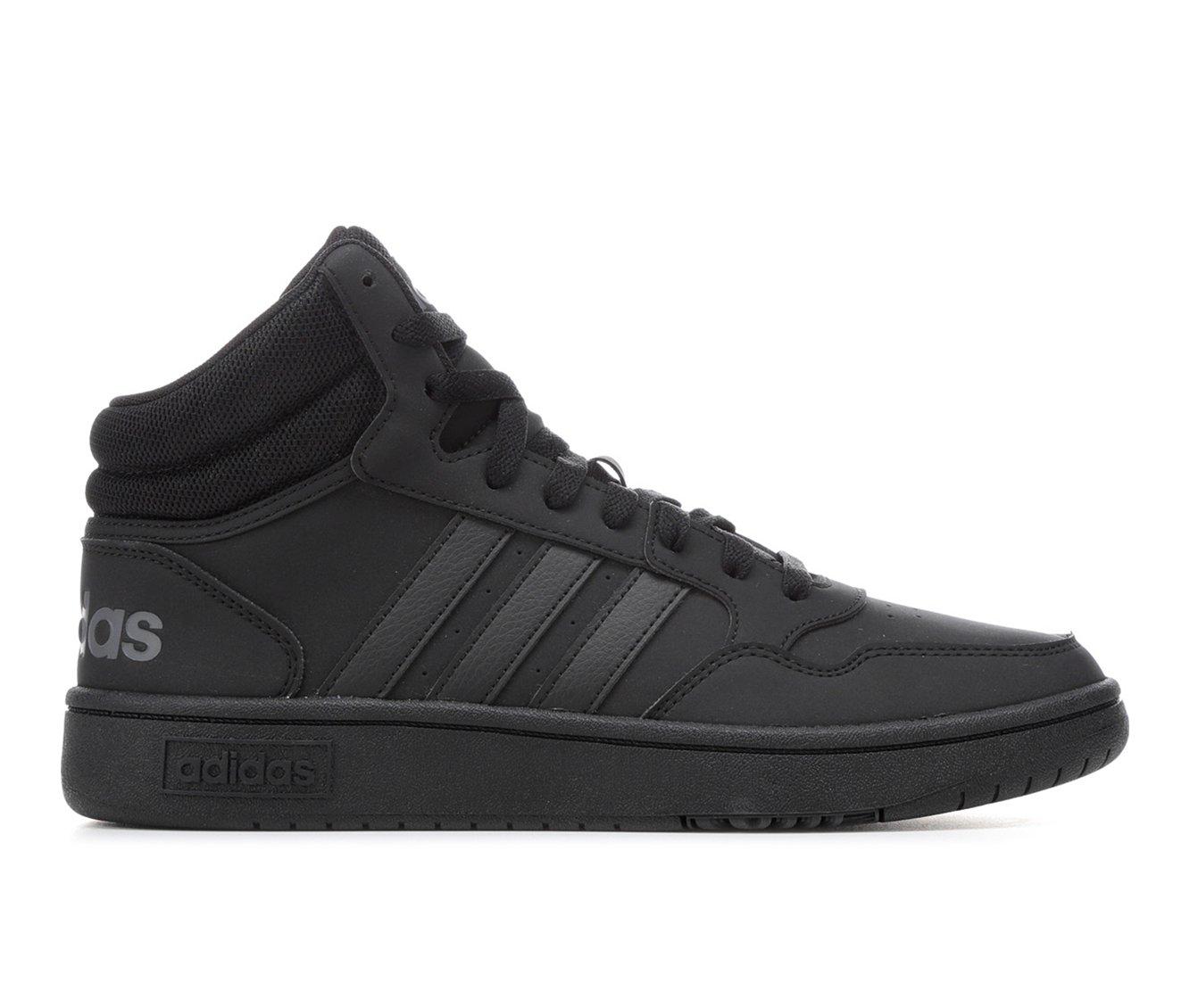 adidas superstar high top all black