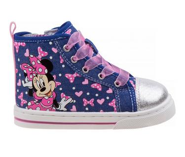 Girls' Disney Toddler & Little Kid CH18030 Minnie Mouse High-Top Sneakers