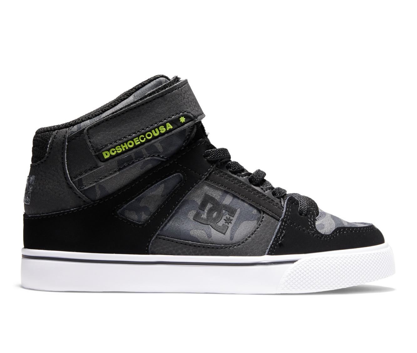 Kids' Pure High Elastic Lace Shoes - DC Shoes