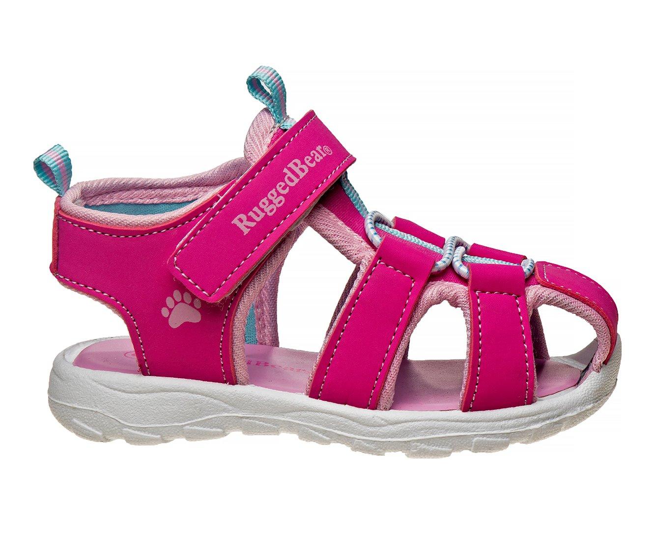 Girls' Rugged Bear Toddler RB88858H Closed Toe Sandals