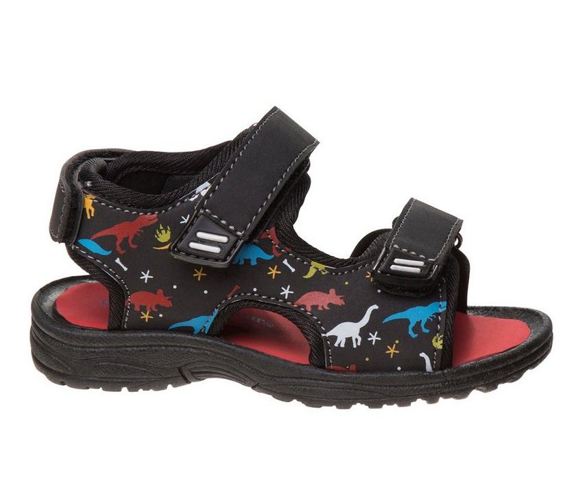 Boys' Rugged Bear Toddler RB88290H Open Toe Dinosaur Sport Sandals