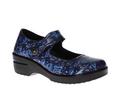 Women's Easy Works by Easy Street Letsee Puple and Blue Slip-Resistant Clogs