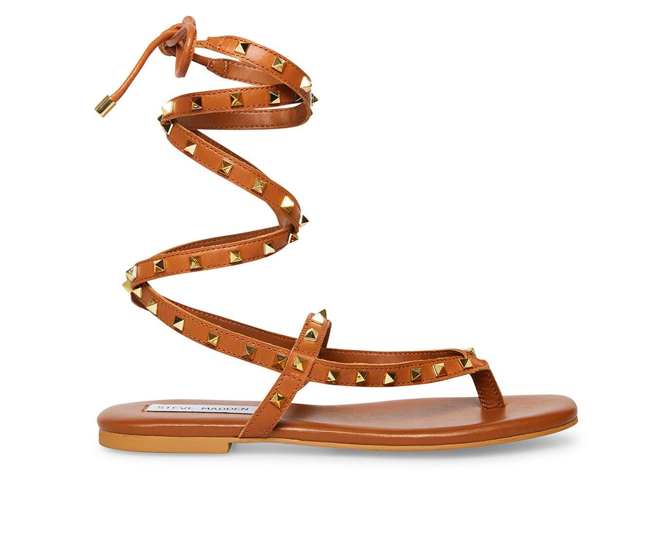 Women's Steve Madden Miami Lace-Up Sandals Shoe Carnival