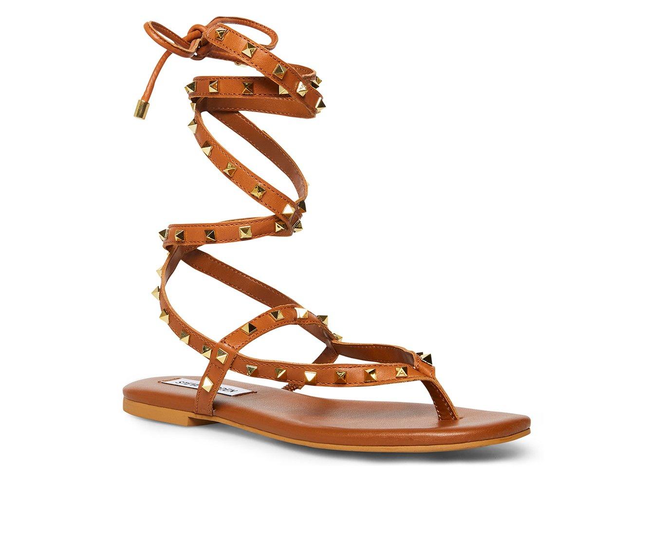 Women's Steve Madden Miami Lace-Up Sandals Shoe Carnival
