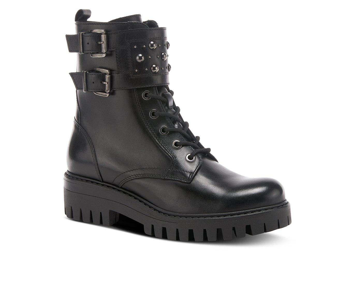 Women's SPRING STEP Jetta Combat Boots