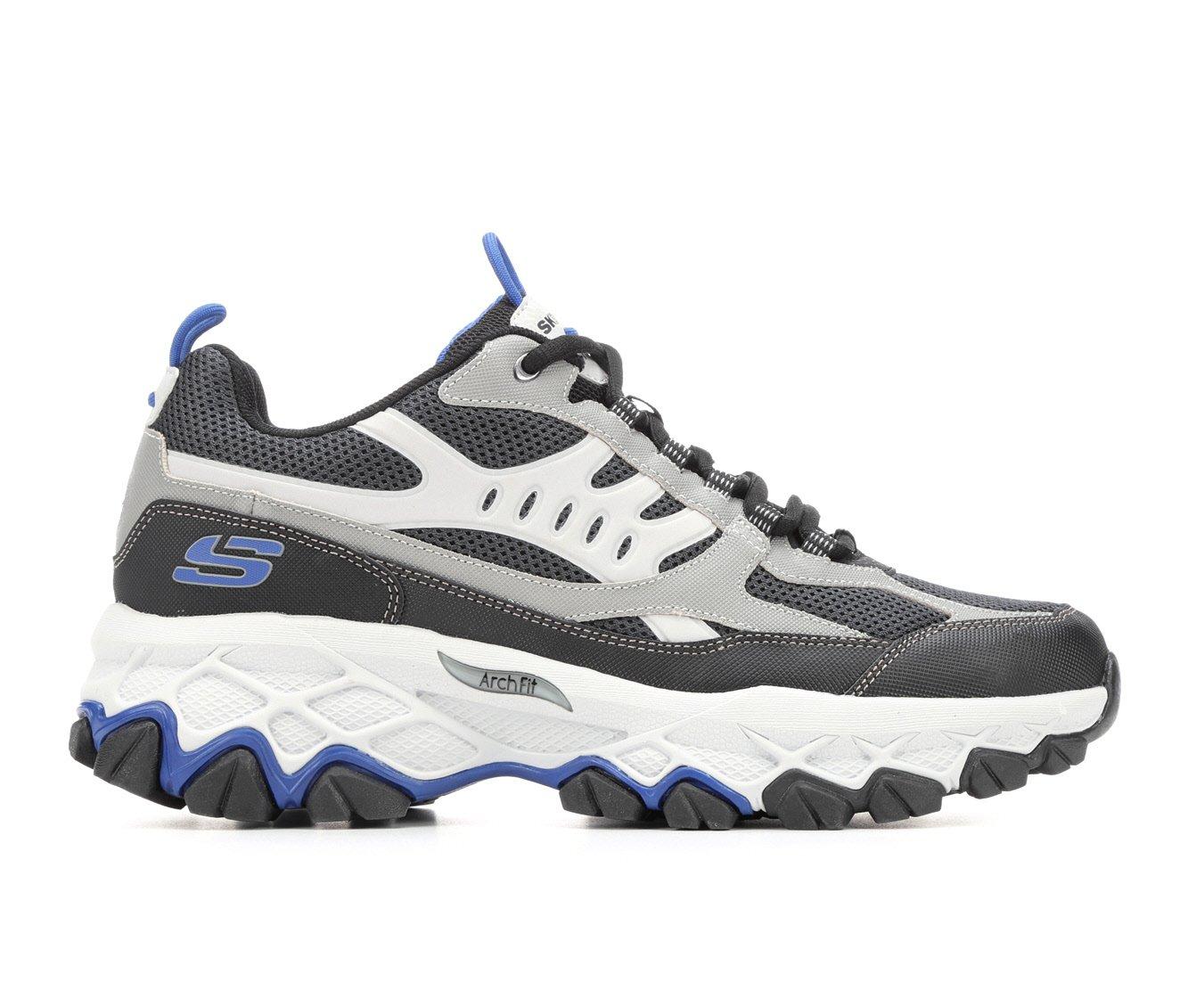 Buy Skechers ARCH FIT INFINITY Lace Up Running Shoes In Navy