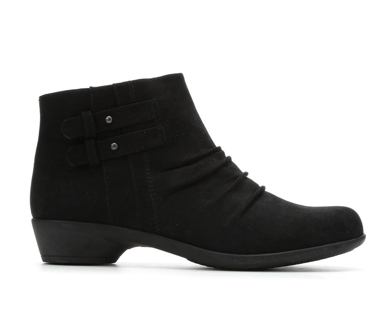 Women's Solanz Cherlie Ruched Booties | Shoe Carnival