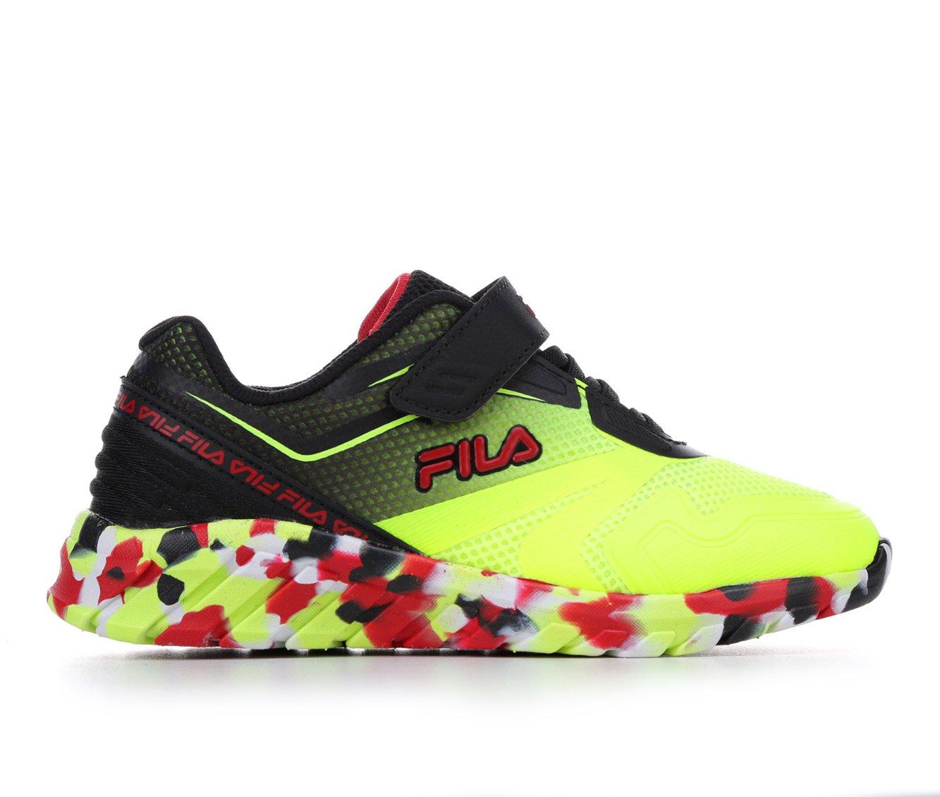 Fila sandals hot sale kids yellow