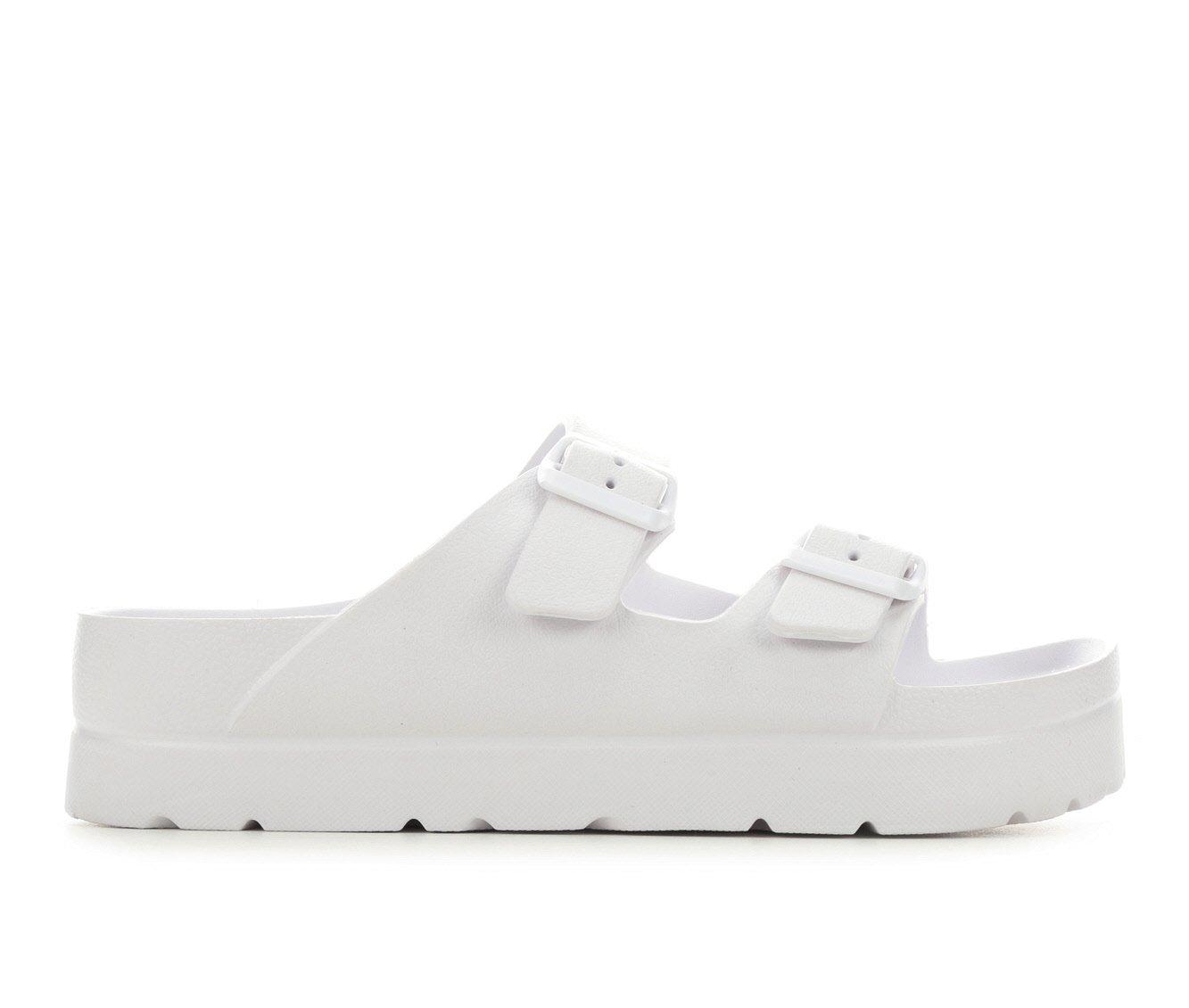 White mia online sandals