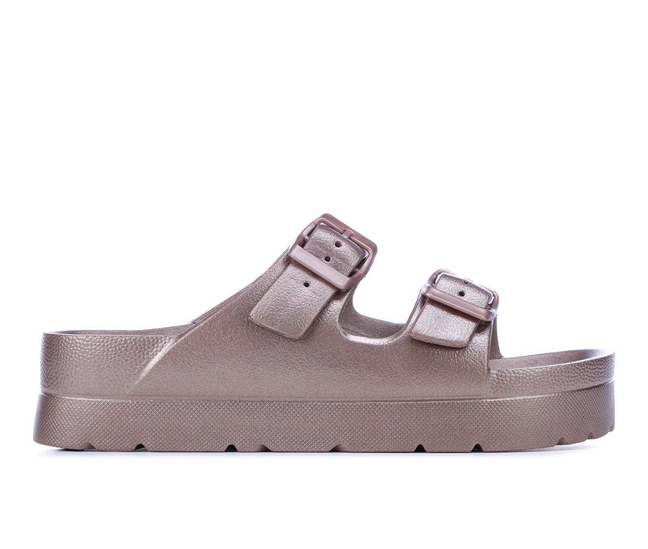 Women's MIA Kiana Platform Footbed Sandals Shoe Carnival