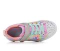 Girls' Skechers Little Kid & Big Kid Twinkle Stormy Bright Light-Up Sneakers