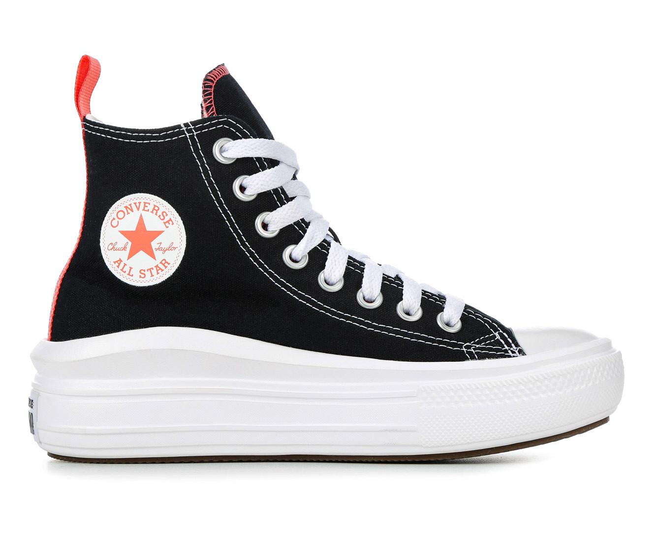 Girls' Converse Big Kid Taylor Star Move Hi Pla...