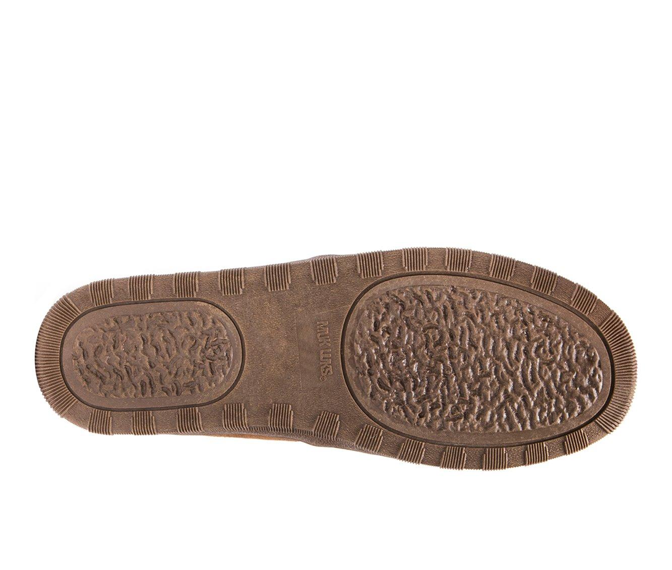 MUK LUKS Paul Printed Berber Suede Moccasins