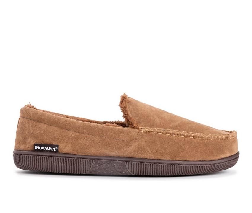 Leather Goods by MUK LUKS Faux Suede Moccasin Slippers