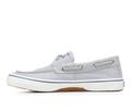 Men's Sperry Halyard 2 Eye Linen Chambray Boat Shoes