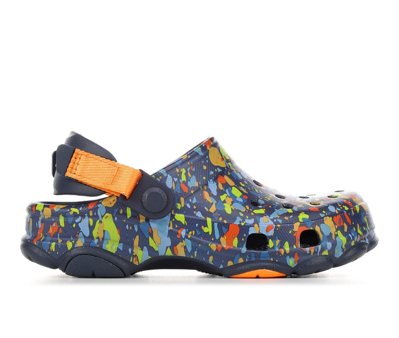 crocs with fur yellow
