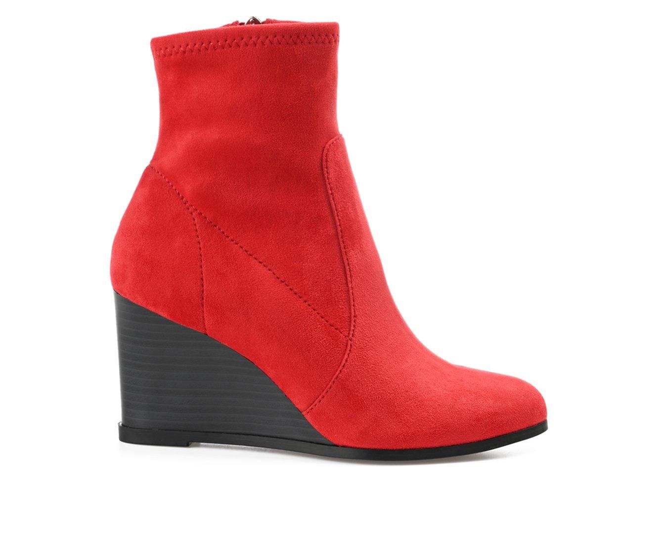 Women's Journee Collection Hepburn Wedge Booties
