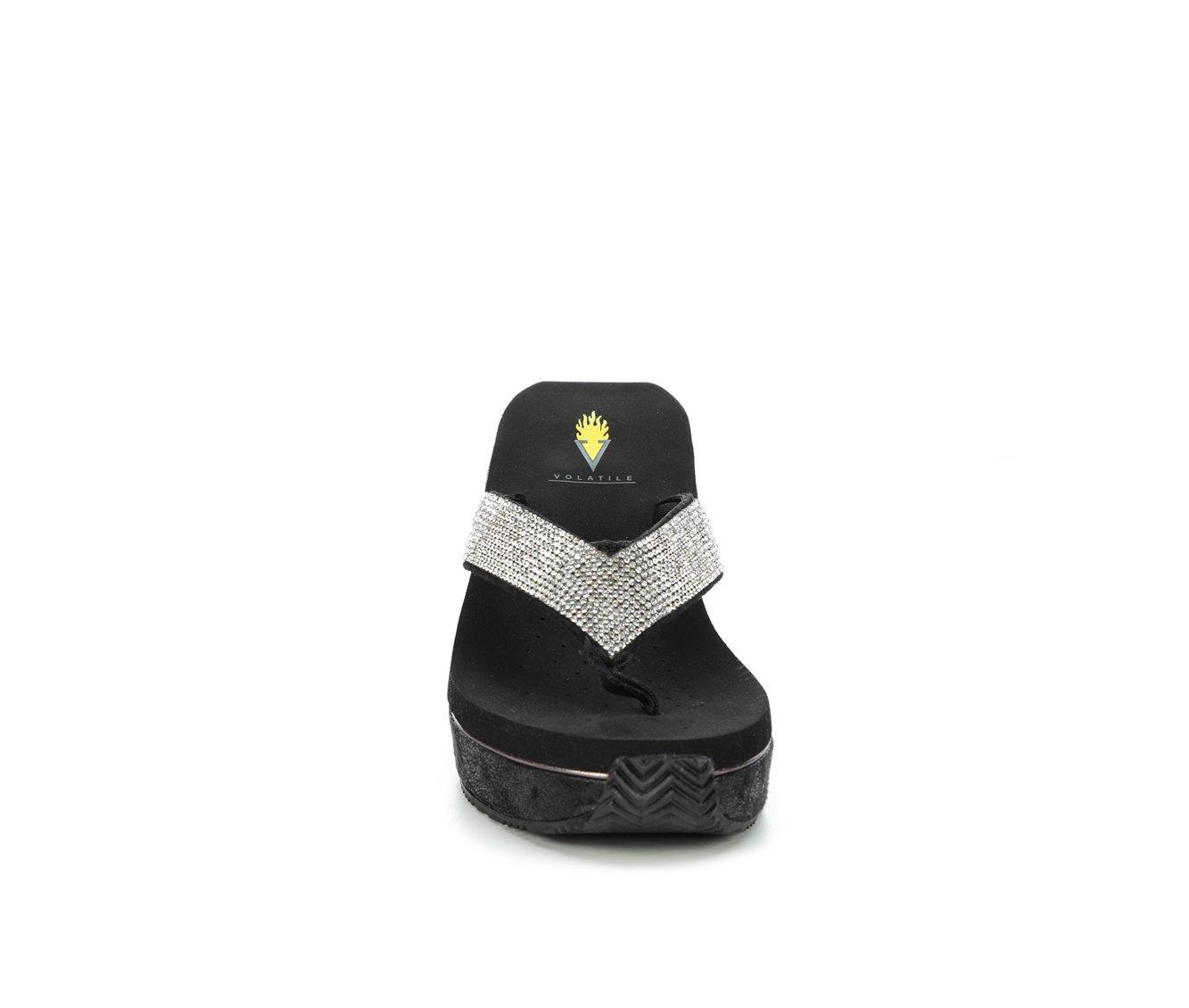 Women's Volatile Glimpse Platform Wedge Flip-Flops