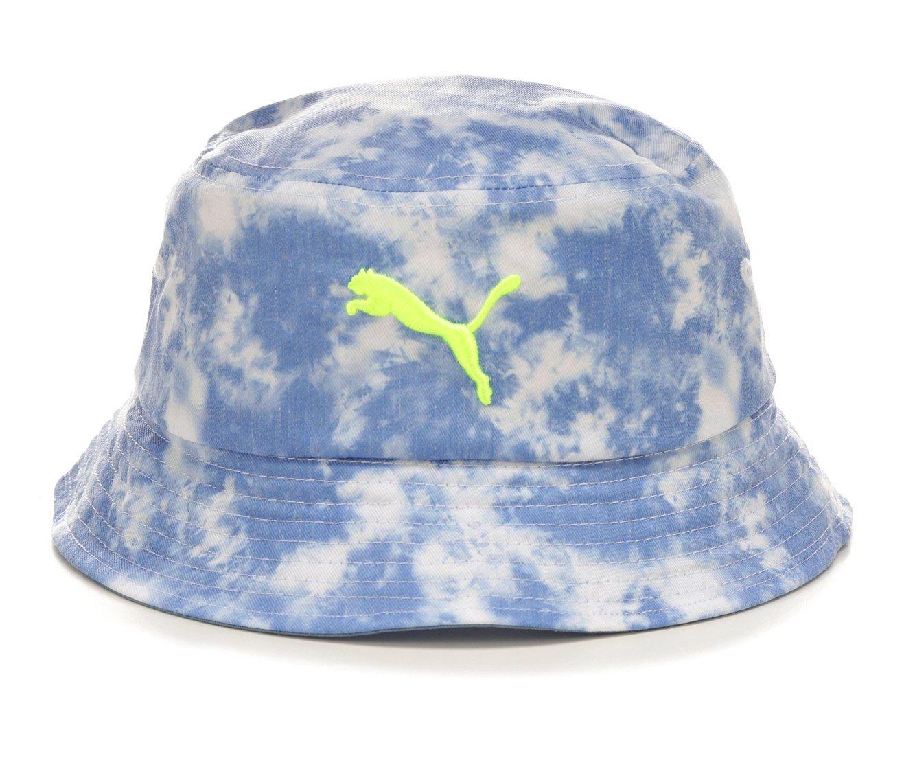 PUMA Tie Dye Bucket Hat Rainbow Blue Rainbow Tie-Dye Bucket Hat | Dougie Mac main image 4