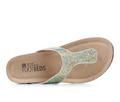 Women's White Mountain Action Footbed Wedge Sandals
