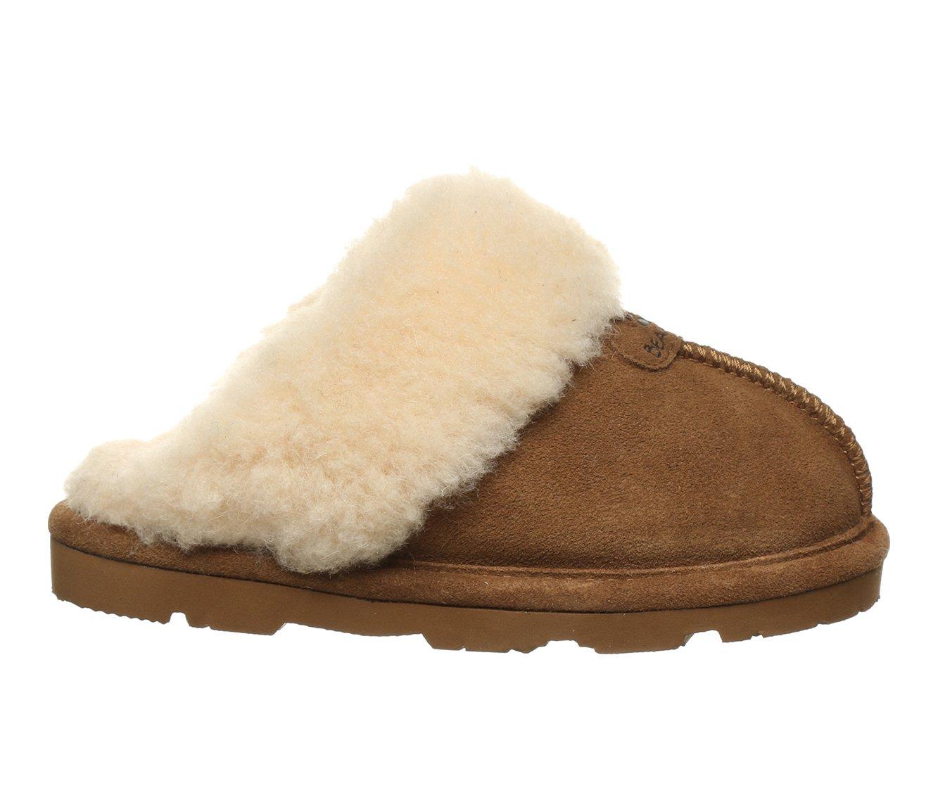 Bearpaw shearling slippers sale