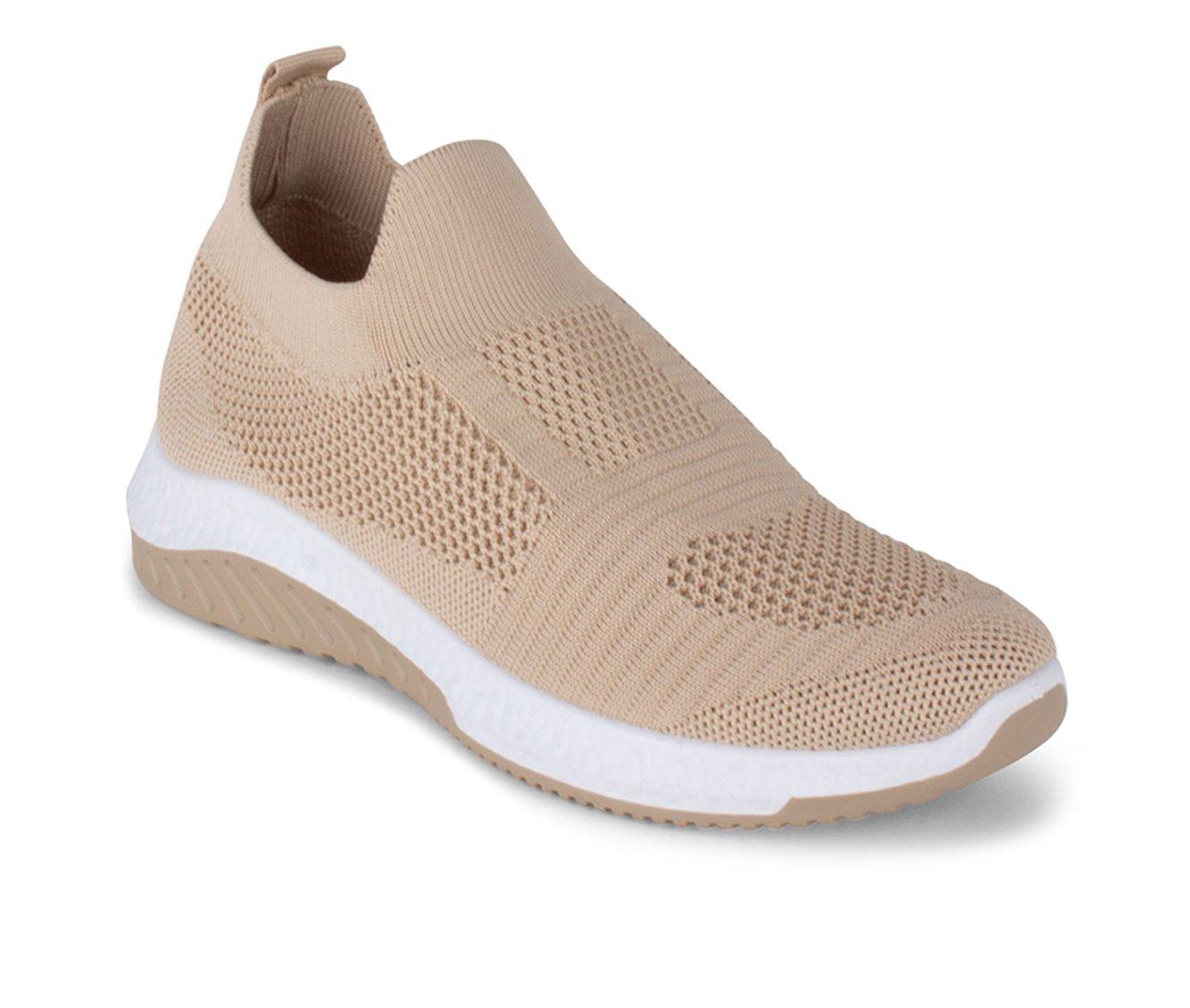 danskin white slip on sneakers