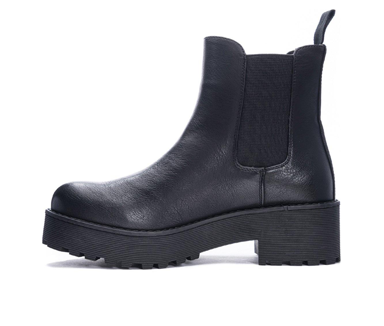 dirty laundry platform chelsea boots