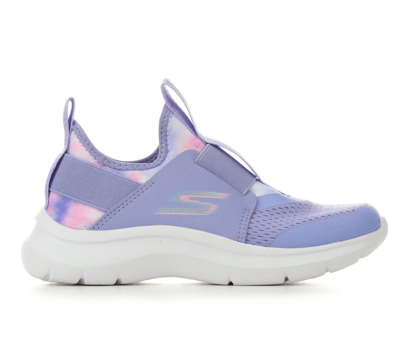 Multicolor Girls Little-big Kid Ultra Flex Slip-in Slip On Sneaker, Skechers