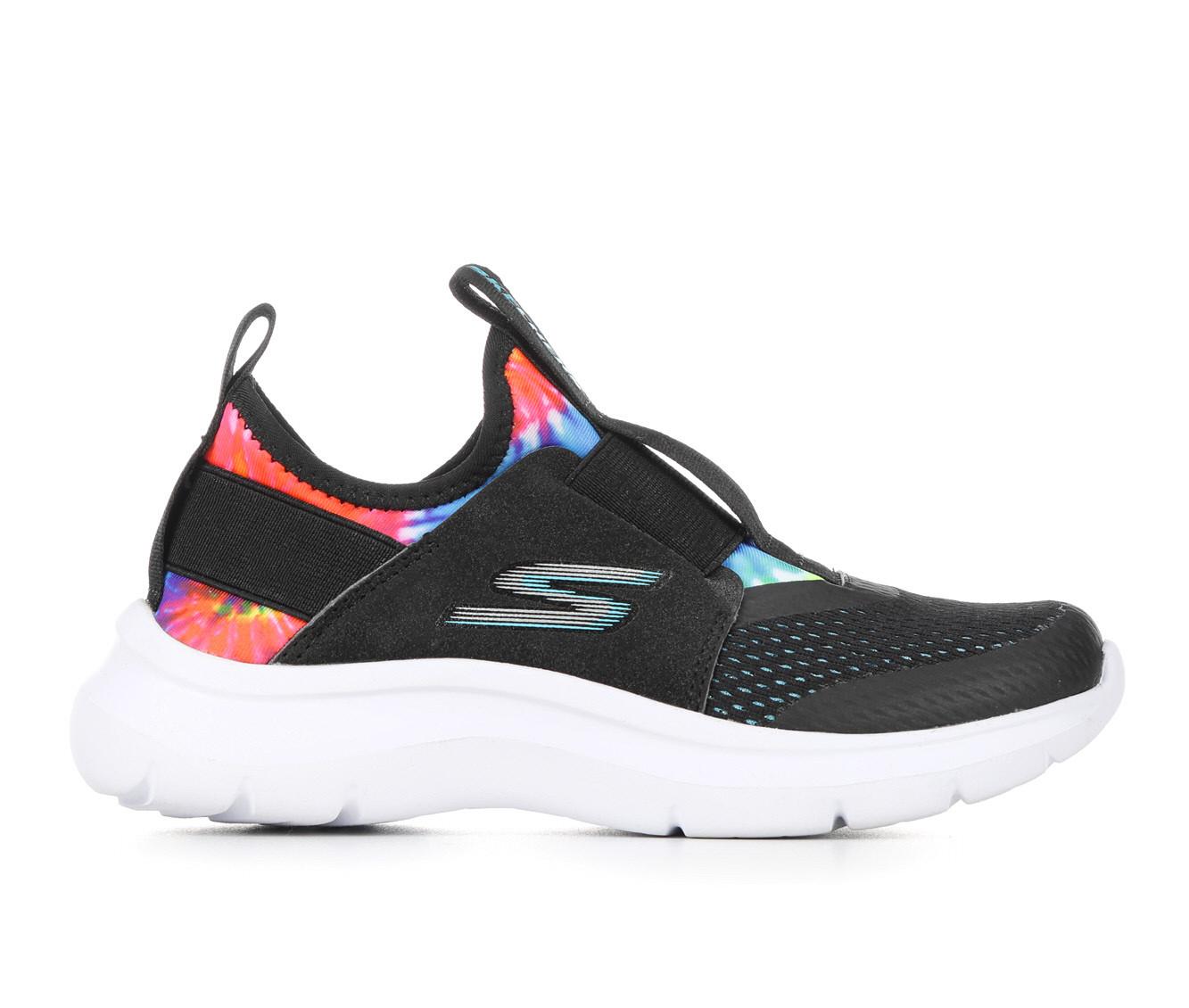 Multicolor Girls Little-big Kid Ultra Flex Slip-in Slip On Sneaker, Skechers