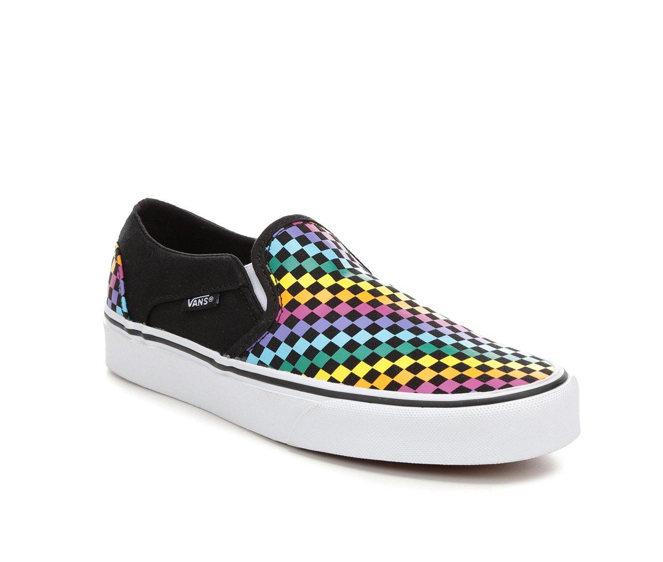 mini checkered vans