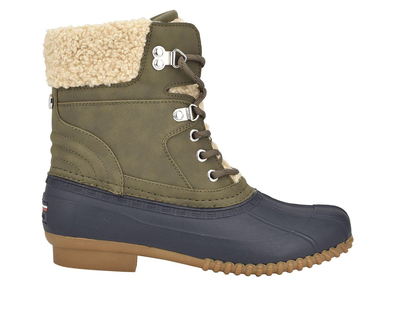 Women's Tommy Hilfiger Winter Lace Duck Boots
