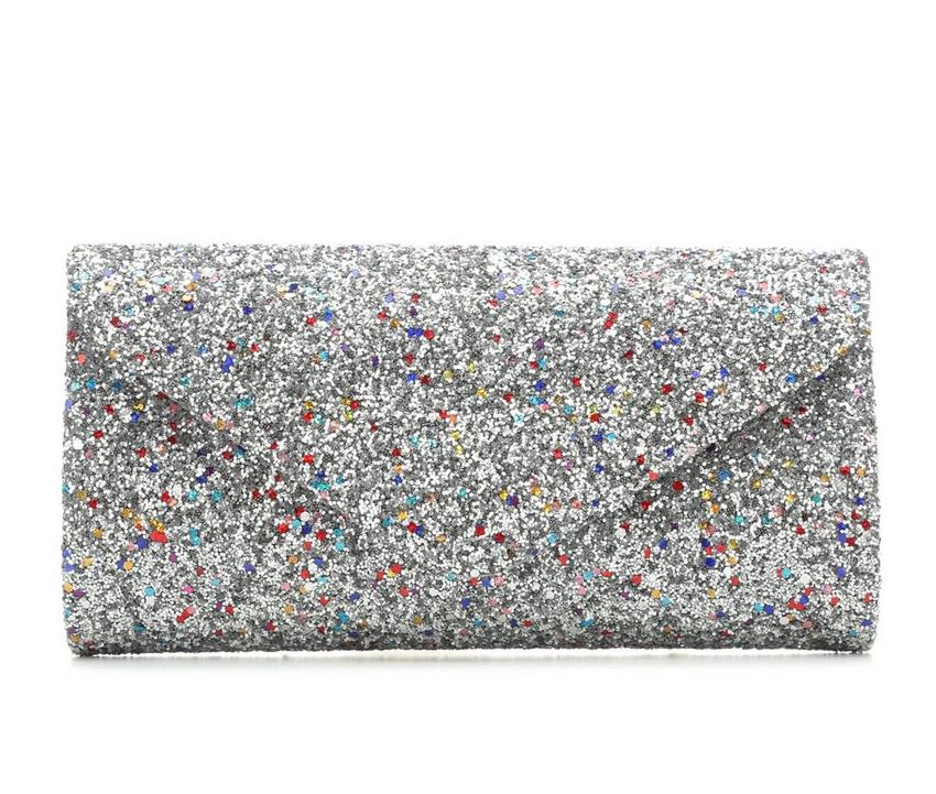 Vanessa Glitter Envelope Clutch Handbag