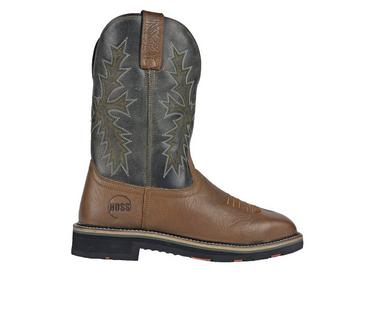 Men's Hoss Boot Landon Safety 11" Steel Toe Cowboy Boots