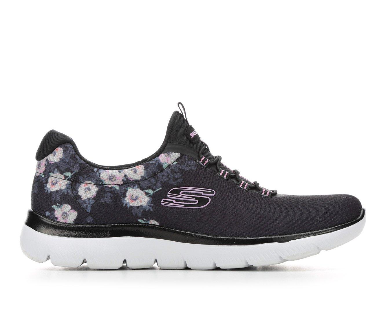 Women's 149935 Summits Floral Slip-On Sneakers