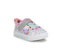 Girls' Skechers Toddler Twinkle Sparks Stormy Bright Light-Up Sneakers