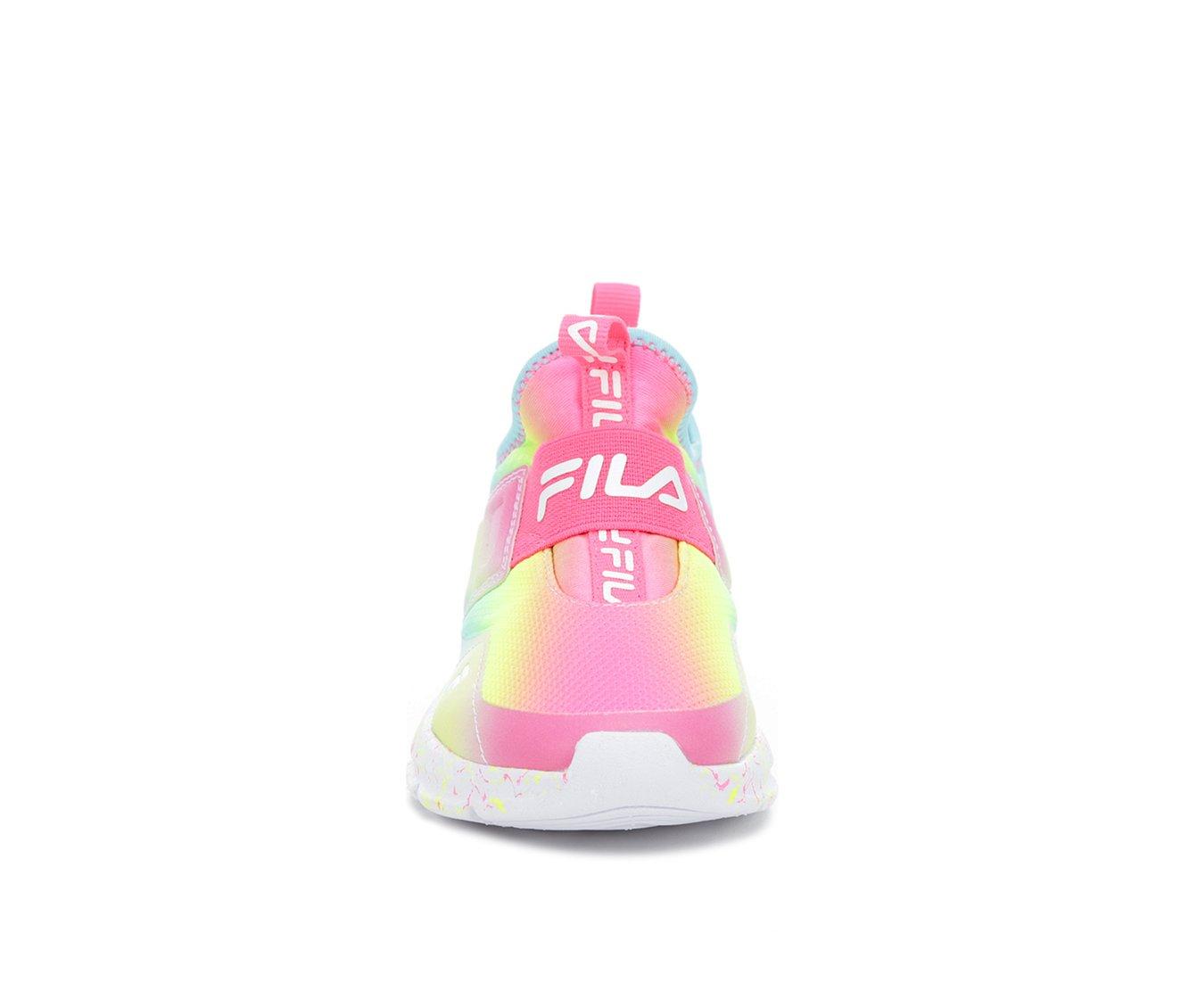 Girls' Fila Little Kid & Big Kid Landbuzzer Marble Running Shoes