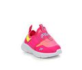 Girls' Fila Toddler Landbuzzer Marble Slip-On Running Shoes