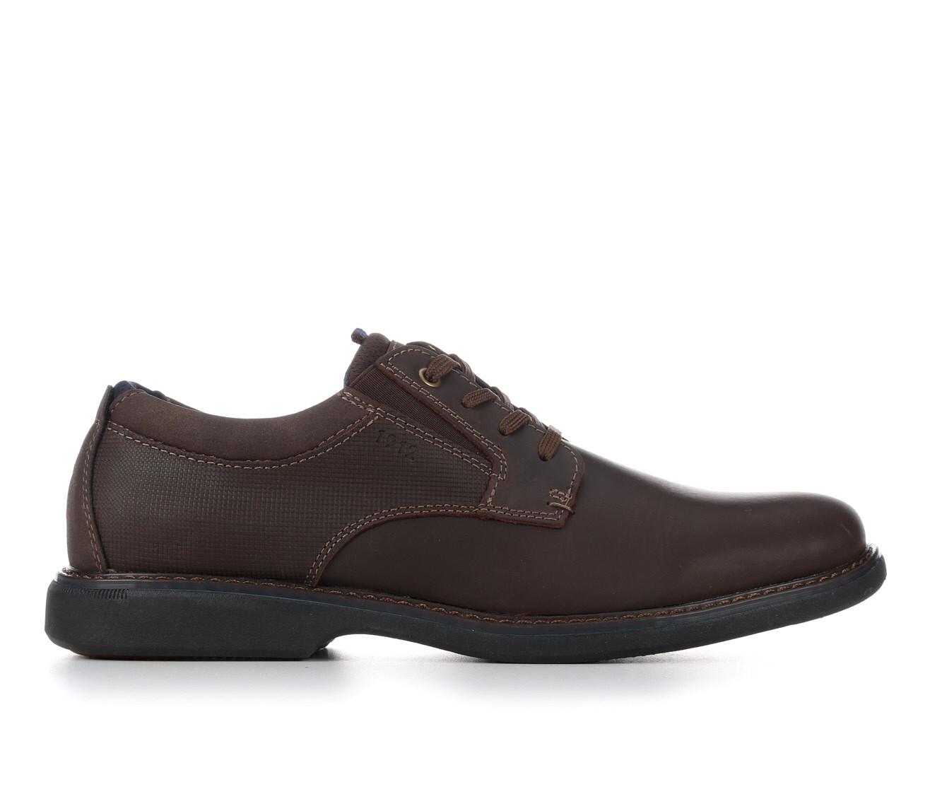 Men's Nunn Bush Otto Plain Toe Oxfords | Shoe Carnival