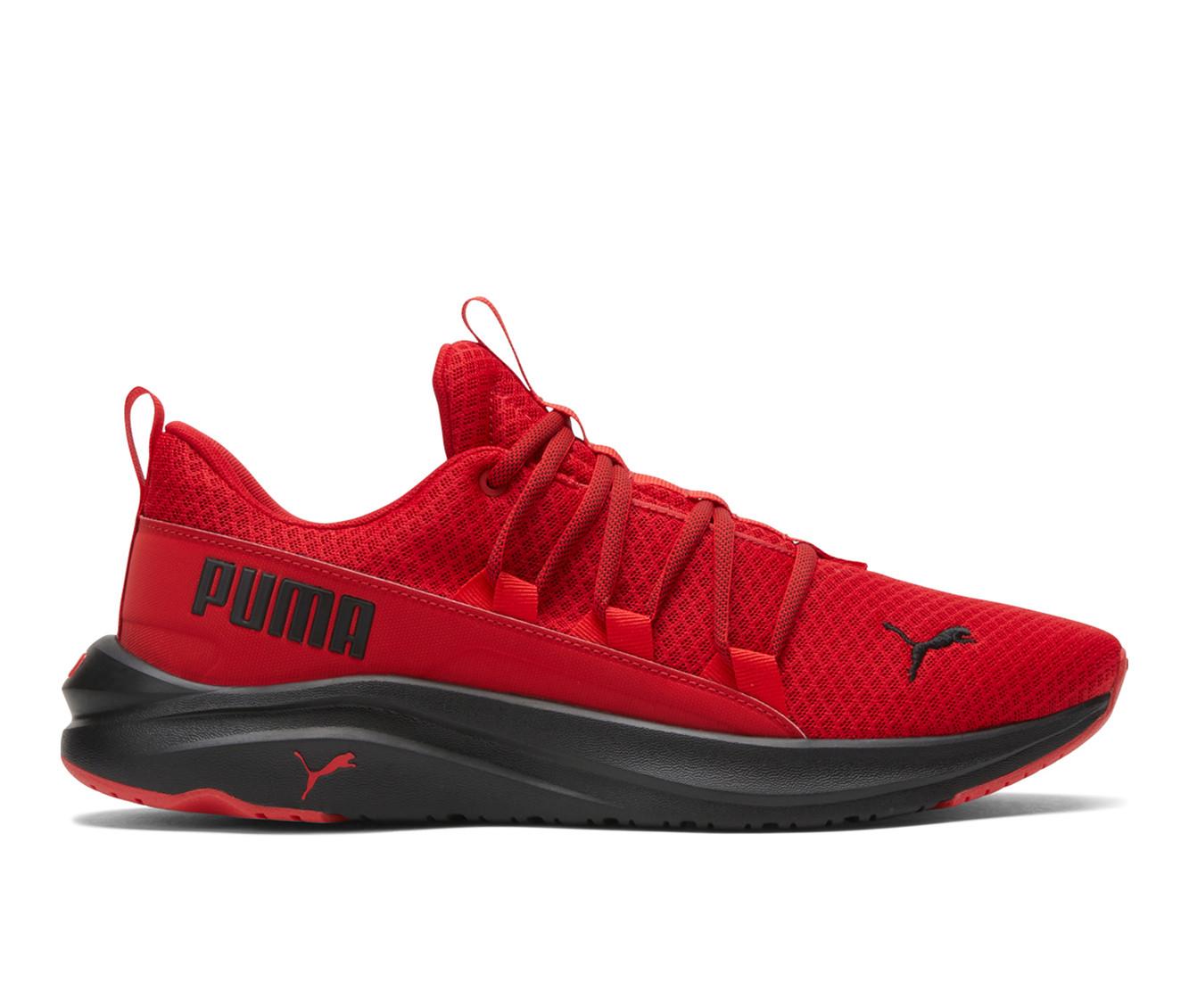 Red deals puma shoes