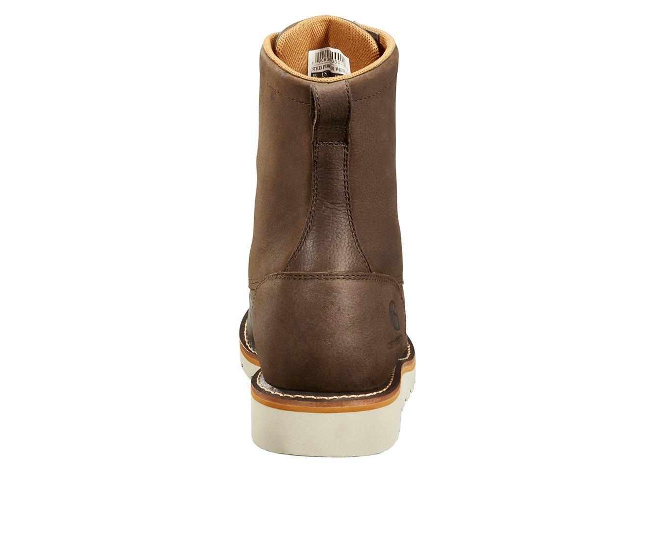 Men's Carhartt FW8095 WP MOC Wedge 8" Soft Toe Work Boots