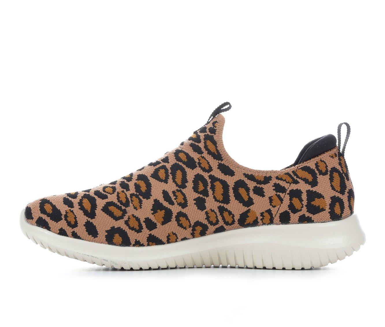 wide width leopard sneakers