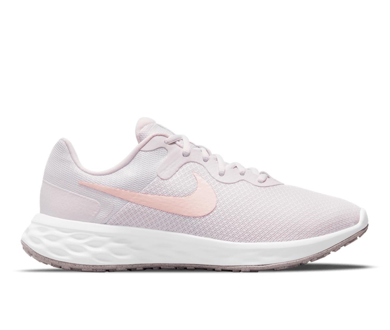 Nike womens running 2024 shoes grey and pink